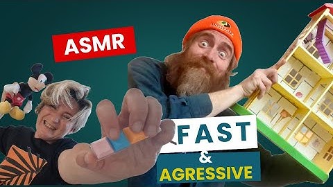 ASMR Fast  Aggressive Super Lofi  Random Triggers | Collab with @ComeToRestASMR