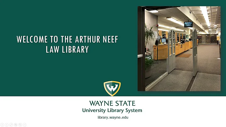 Library Tour: Arthur Neef Law Library