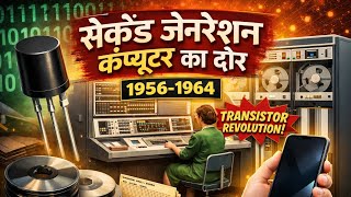 “Second Generation Computer: ट्रांजिस्टर आधारित तकनीक और विकास की शुरुआत”