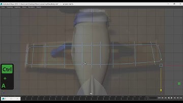 modeling a toy plain in maya (part1)