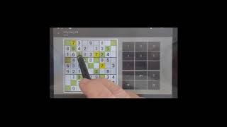 Sudoku Solver - How to Play Sudoku X Very Easy  #8