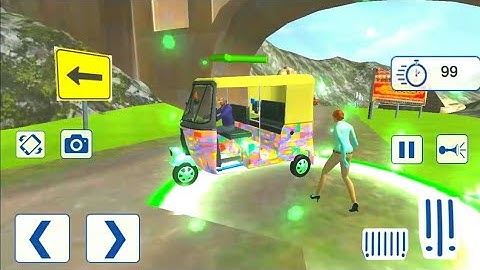Auto tuk-tuk rickshaw Android iOS gameplay #1 || auto rickshaw game video || driving game ||