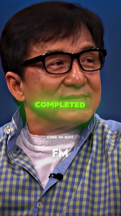Jackie Chan knew how this stunt would end...🤯