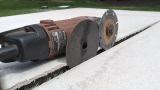 cara memotong GRC,teknik dasar untuk pemula