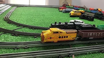 MARX 10005 / EBAY $ 13 / SINGLE REDUCTION MOTOR INSTALLED / FIRST RUN ON THE RAIL