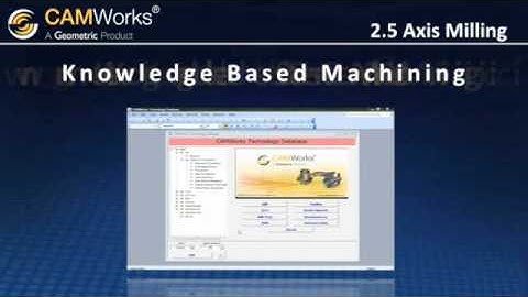 CAMWorks 2.5 Axis Milling