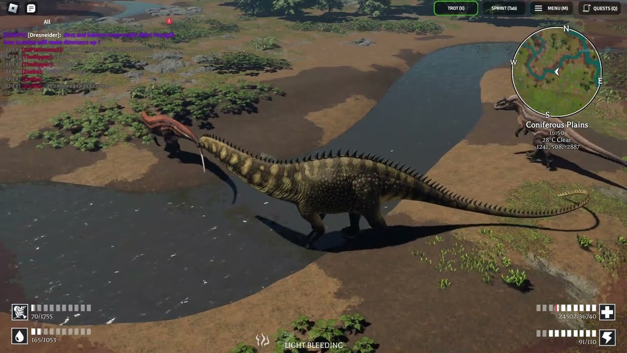 I SURVIVED A 3v1!! thankyou to the sauro nerf hehe -prior extinction-