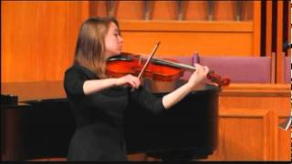 Video thumbnail of "Vivaldi Sonata No.5 in E Minor, Allegro, for Viola and Piano"