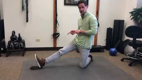 Eccentric Hamstring Stretch