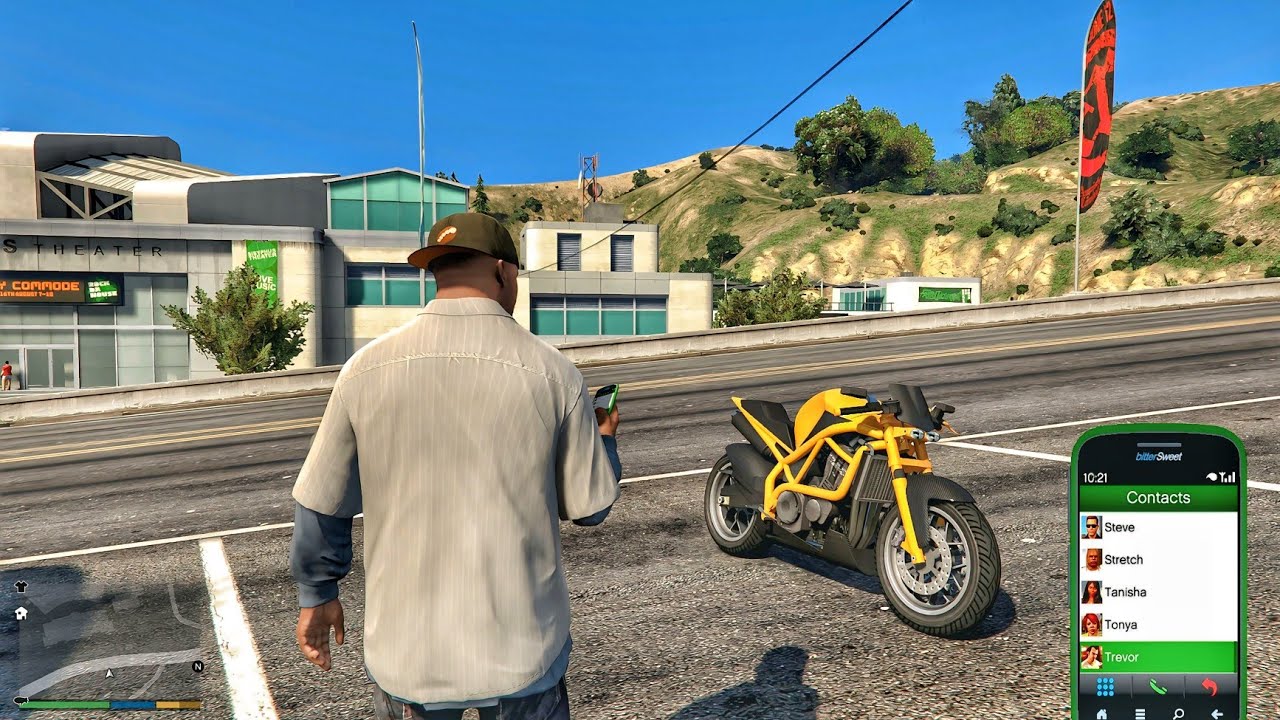 GTA 5 | Franklin Bought a Super Bike — Then Called His Best Friend Trevor