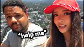 Getting On The Most Terrifying Ride In Disneyworld With Katchii