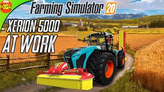 Hay Bales Work Farming Simulator 20 Timelapse Gameplay Fs20