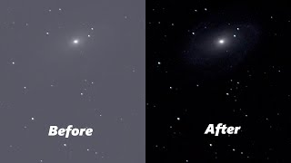 The Budget Conscious Astronomer: Background Extraction using Gimp