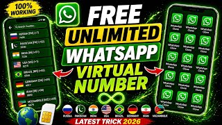 Get Free Virtual Number For Whatsapp 🔥 Free Number For Whatsapp Verification screenshot 2