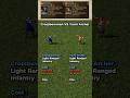 Crossbowman VS Yumi Archer #shorts #aoe #aoe3 #aoe2 #aoe4