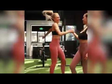 Busty Model Jordan Carver on Fitness workout