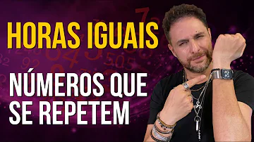 O que significa ver dois números iguais no relógio?