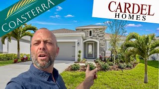 Cardel Homes At Coasterra In Palmetto Florida Parrish Real Estate Palmetto New Home Tour