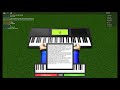 Roblox Piano Notes