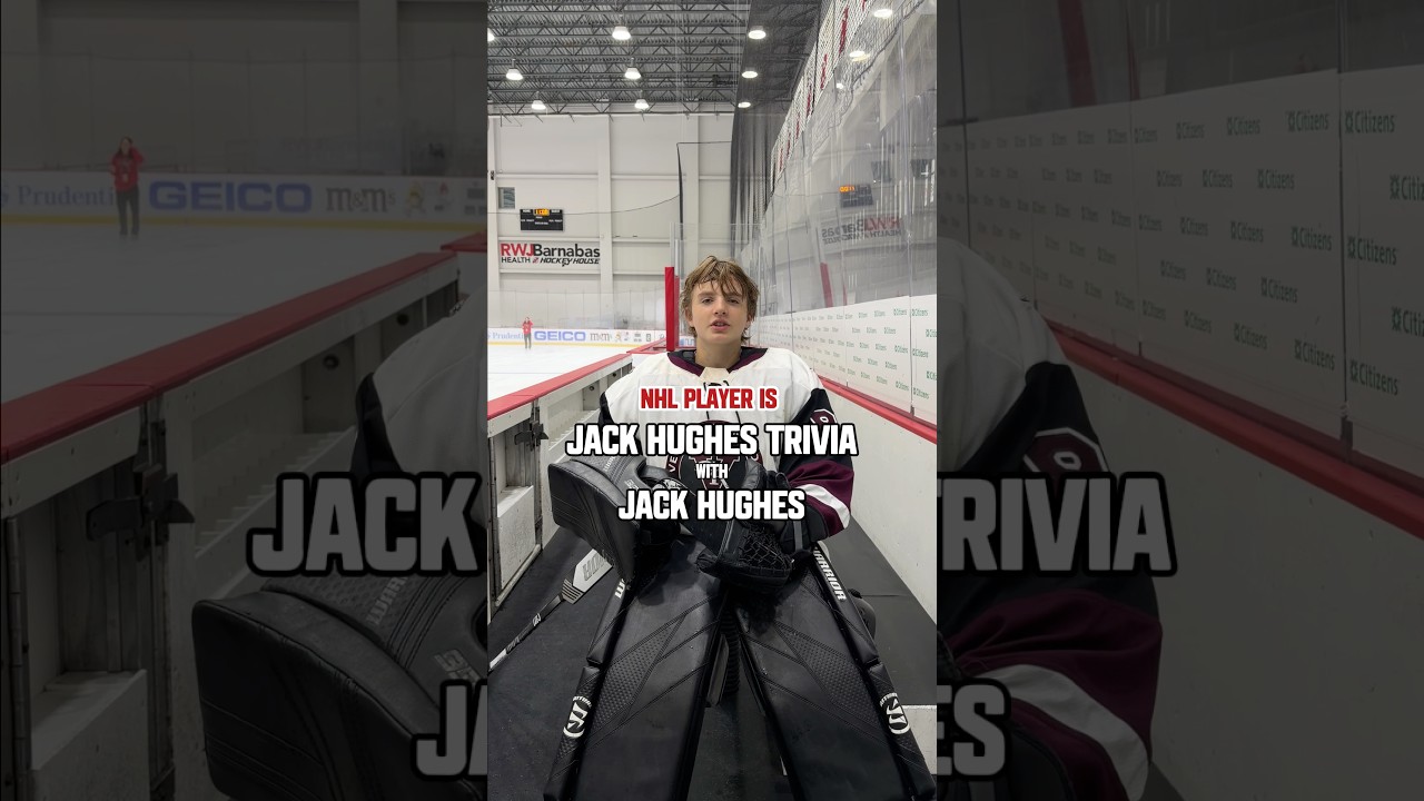 Well, Jack Hughes would know everything about Jack Hughes. #jackhughes #shorts #njdevils #nhl