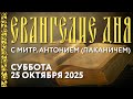 Толкование Евангелия с митр. Антонием (Паканичем). Суббота, 25 октября 2025 года.