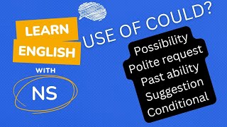Use of Could in English | Possibility, Conditional & Past Ability