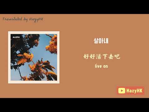 【한/繁中/ENG】 네가 사랑한 것들을 기억할게 Good bye blue days - 알레프 (ALEPH) Lyric Video