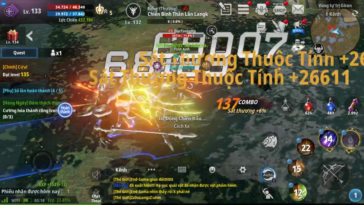 Lineage 2 Revolution | Silver Ranger Kill boss Stenoa in Giran land ...