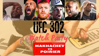 Celebrity Reactions: Islam vs Dustin | UFC 302 Watch | Adesanya, O'Malley, DJ, Tim Welch, MVP, & Volk! Instant Net Worth