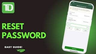 How to Reset TD Bank Online Banking Password