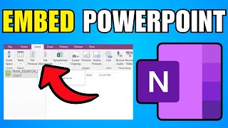How To Embed PowerPoint In OneNote (2026) (Best Method)