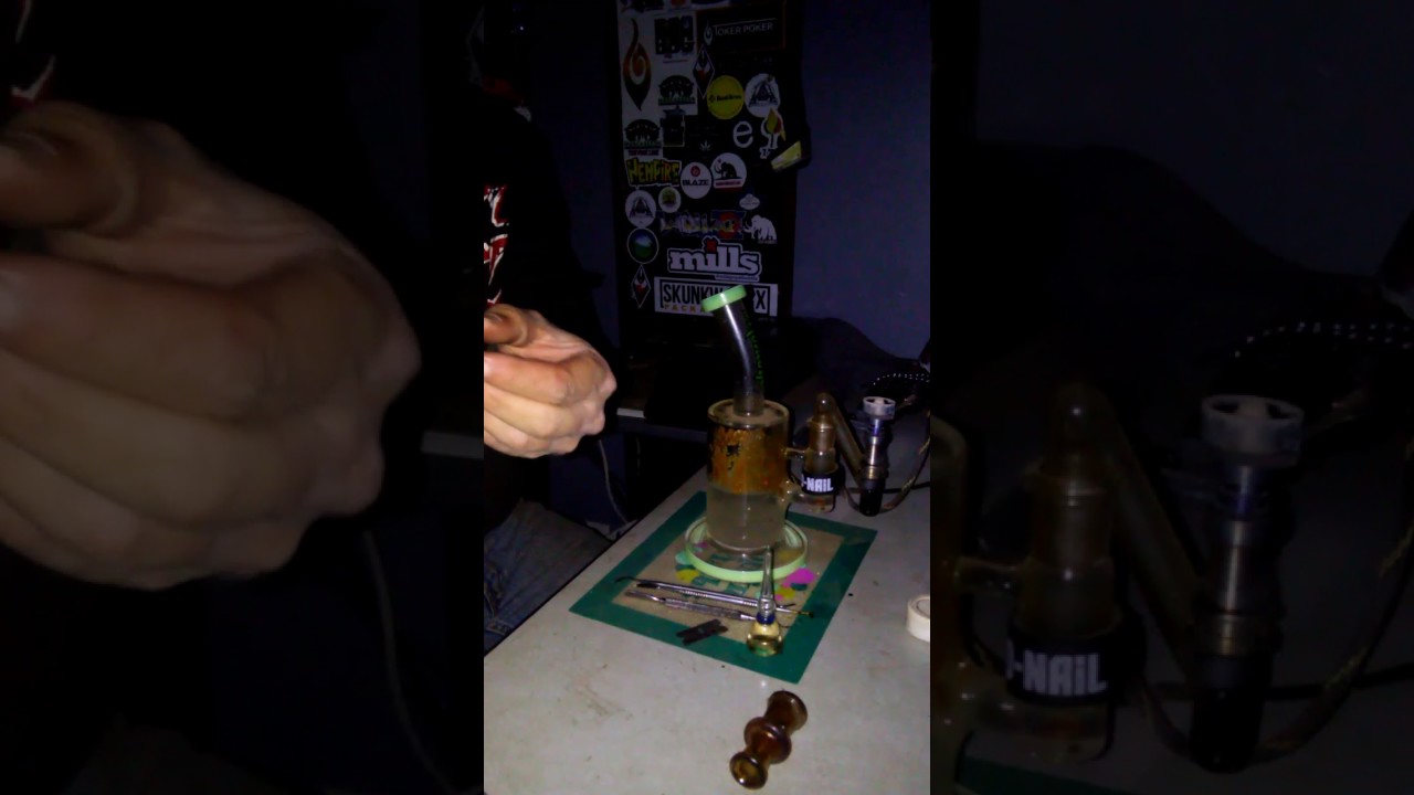 Pineapple purple skunk rosin dab before bedtime