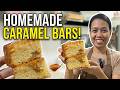 Satisfying Bite Size Caramel Bars From Scratch