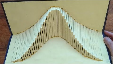 Pop up card | How to make " 3D Mountain Wall " | 3D Paper Wall ⛰️ |