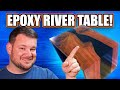 Making A Double Waterfall Epoxy River End Table // Epoxy Resin // Woodworking