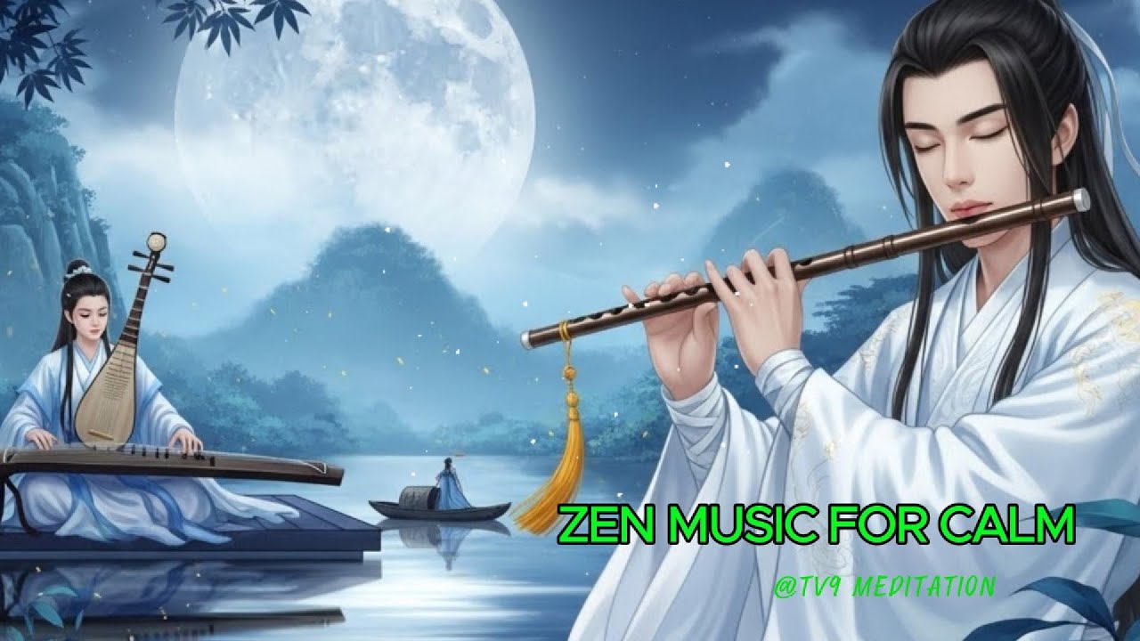Chinese Zen Music 🎋 Bamboo Flute, Erhu & Guzheng for Peaceful Mind ...
