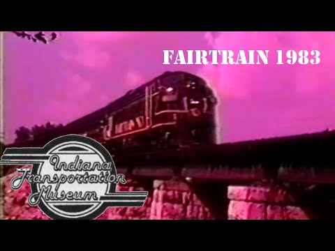 فيديو: اصطحب قطار FairTrain إلى معرض ولاية إنديانا