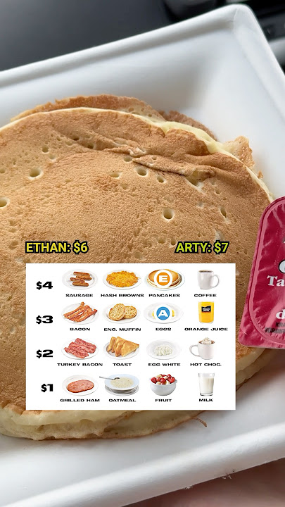 $10 To Build the Ultimate Denny’s Combo w/ @EthanTylerSmith