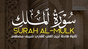 سورة الملك كاملة بصوت شريف مصطفي | تلاوة خاشعه تريح القلب | سكون وخشوع لا يوصف #تلاوة #سورة #الملك
