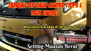 Adding Leaf Springs to Canter Single Truck || Suspension Setup for Heavy Loads screenshot 3