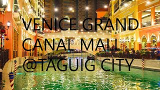 Venice Grand Canal Mall | BGC Taguig City Philippines WALKING TOUR