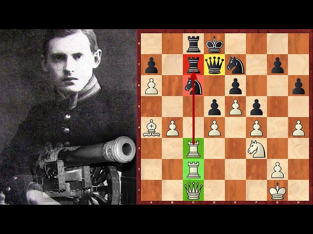The famous Alekhine's Gun that every Chess Player Must Know