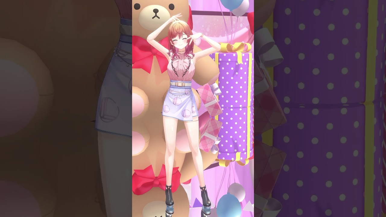 【#踊ってみた …？】NGテイク2 Bunny girlをいつも通り踊ってみたら大変なことになった #shorts【一条莉々華/hololive DEV_IS ReGLOSS】