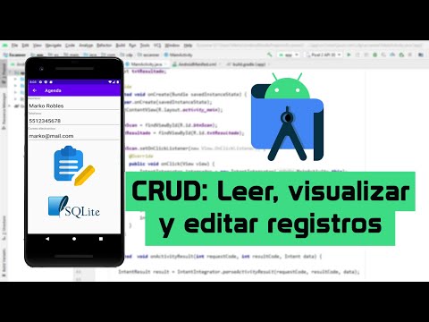 Ver y editar registros | CRUD Android Studio y SQLite