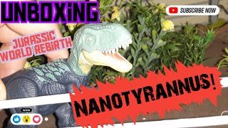 Jurassic World Rebirth Strike Attack NANOTYRANNUS Unboxing!!