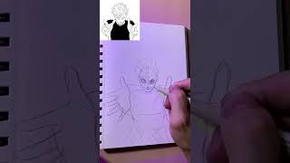 How To Draw Gojo Satoru (Easy Step-by-Step Tutorial) | Jujutsu Kaisen #drawing #art #gojo #tutorial