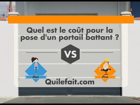 Prix d'un portail battant - Par moi ou un pro ?