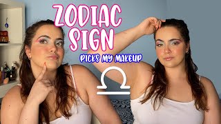 MY HOROSCOPE PICKS MY MAKEUP | LadyArtist