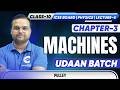 Class 10 Physics Chapter 3 Machines Lecture 4 Pulley ICSE Board UDAAN Batch Complete Concepts