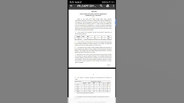CAPF AC 2019 final result out